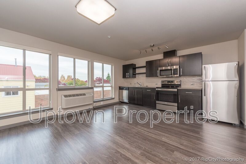 Top floor + Mountain/City View 1 BR Loft + W/D + A/C + Wood Floors near OHSU! property image