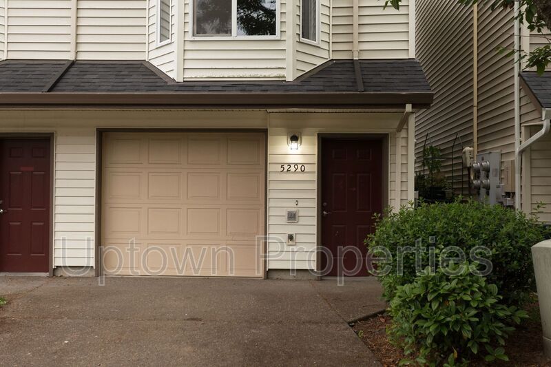 3-Story Corner Unit Townhome in Beaverton + W/D Included + 2 car garage + Private Patio + Bedrooms A/C Included property image